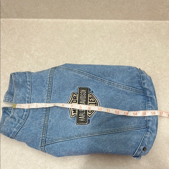 Harley-Davidson Blue Denim Dog Jacket - Picture 7 of 7